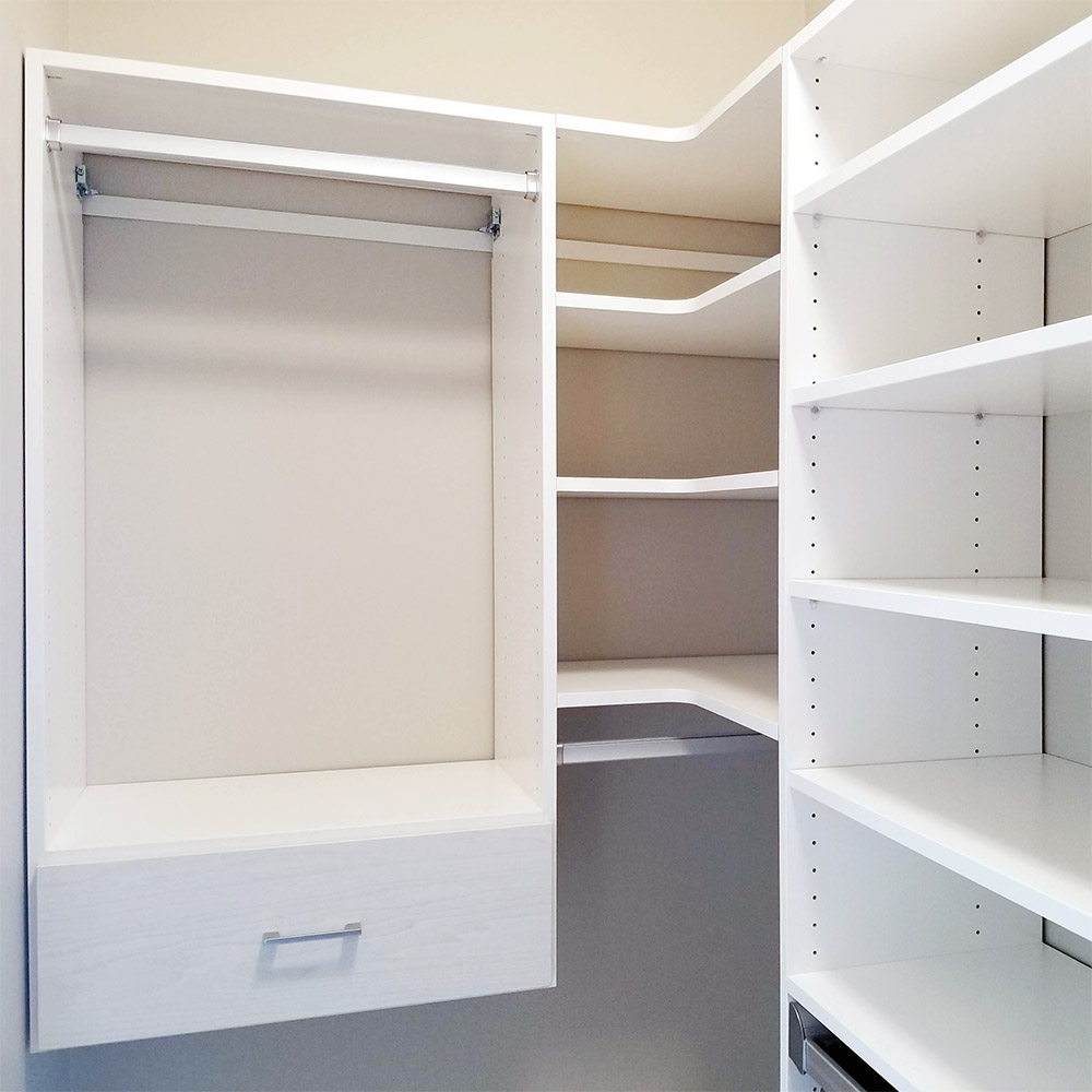 Closet Organizers Grey Bruce Kitchen Fitters